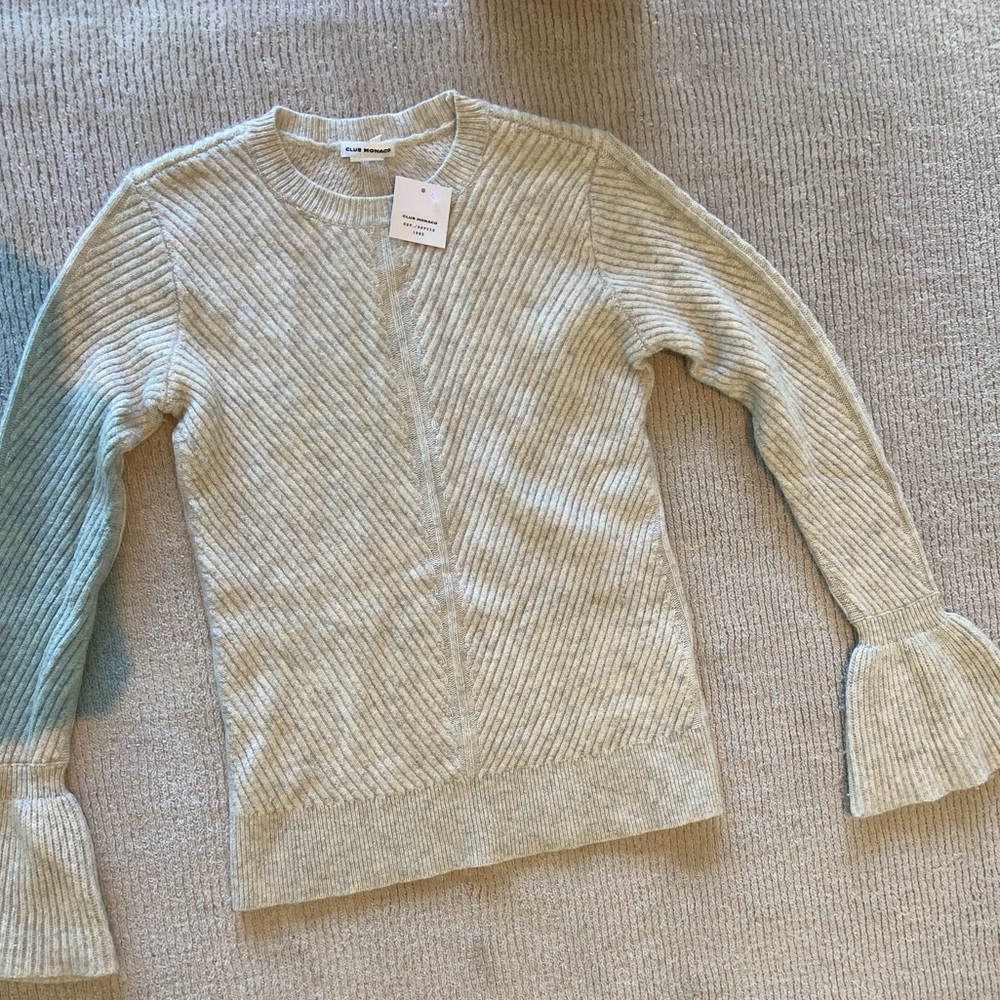 CLUB MONACO grey sweater